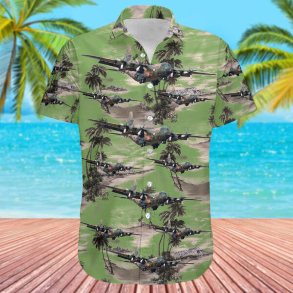 Lockheed C-130H Hercules Singapore Air Force Hawaiian Shirt
