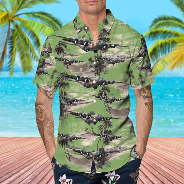 Lockheed C-130H Hercules Singapore Air Force Hawaiian Shirt