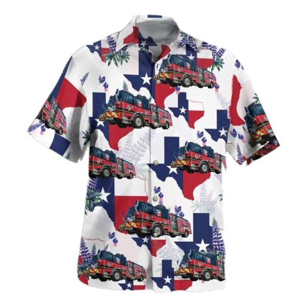 Atascocita Fire Department Texas Hawaiian Shirt Man Atascocita Fire Department Texas Hawaiian Shirt Man