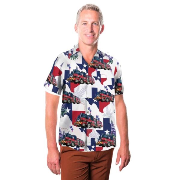 Atascocita Fire Department Texas Hawaiian Shirt Man Atascocita Fire Department Texas Hawaiian Shirt Man