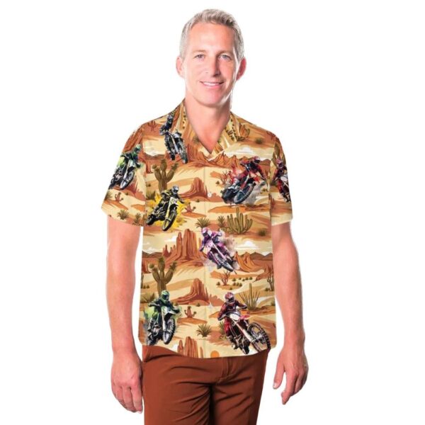 Dirtbike Motorcycle Hawaiian Shirt For Men And Women Dirtbike Motorcycle Hawaiian Shirt For Men And Women
