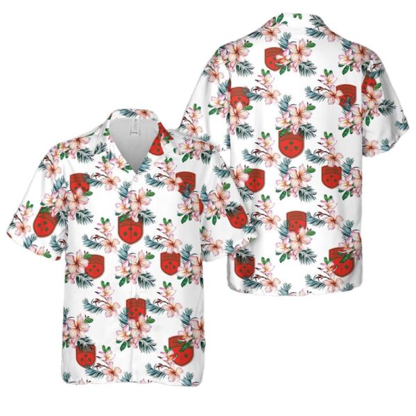 Junior Canadian Rangers Button Up Hawaiian Shirt Junior Canadian Rangers Button Up Hawaiian Shirt