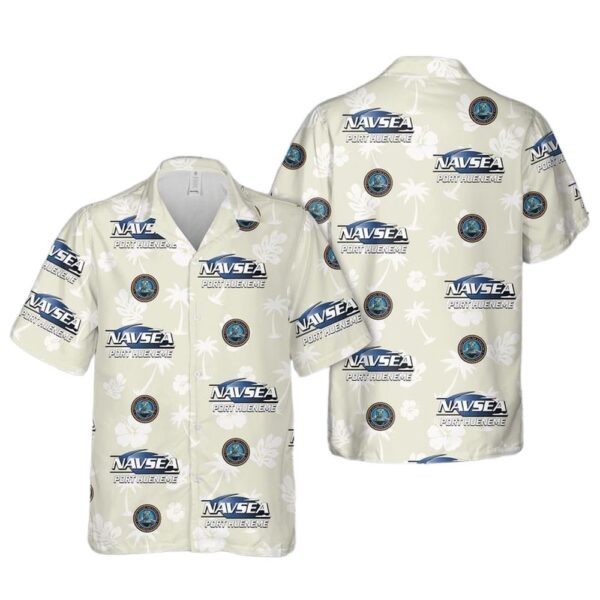 Naval Surface Warfare Center Port Hueneme Division Button Up Hawaiian Shirt Naval Surface Warfare Center Port Hueneme Division Button Up Hawaiian Shirt