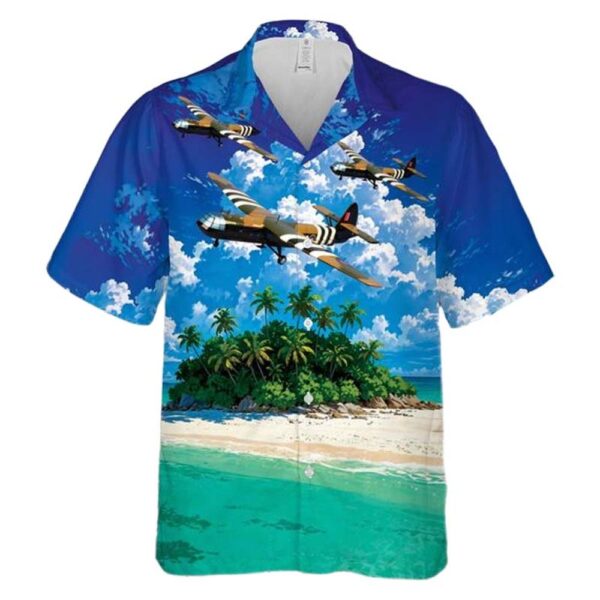 RAF Airspeed AS58 Horsa MKII Troop Carrier D-Day WW2 Hawaiian Shirt Man