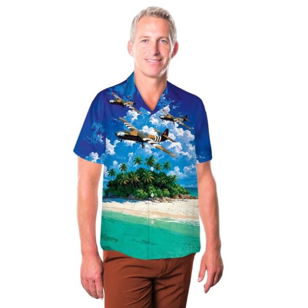 RAF Airspeed AS58 Horsa MKII Troop Carrier D-Day WW2 Hawaiian Shirt Man