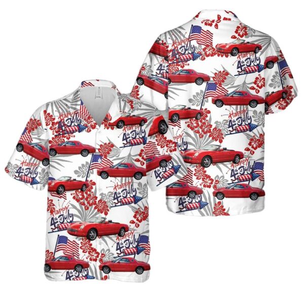 Torch Red 2002 Thunderbird 4th Of July Aloha Hawaiian Shirt Torch Red 2002 Thunderbird 4th Of July Aloha Hawaiian Shirt