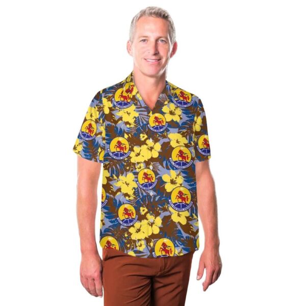US Air Force 560th RED HORSE Squadron Hawaiian Shirt Outfit US Air Force 560th RED HORSE Squadron Hawaiian Shirt Outfit