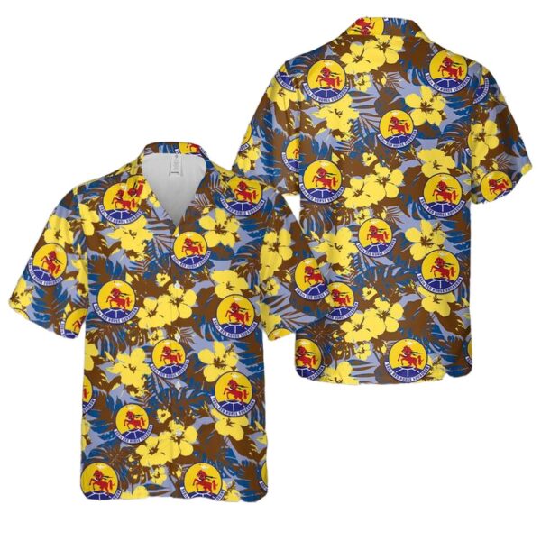 US Air Force 560th RED HORSE Squadron Hawaiian Shirt Outfit US Air Force 560th RED HORSE Squadron Hawaiian Shirt Outfit
