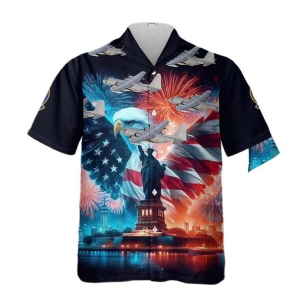 US Air Force 67th Special Operations Squadron Lockheed MC-130P Combat Shadow 4th Of July Cheap Hawaiian Shirt US Air Force 67th Special Operations Squadron Lockheed MC-130P Combat Shadow 4th Of July Cheap Hawaiian Shirt