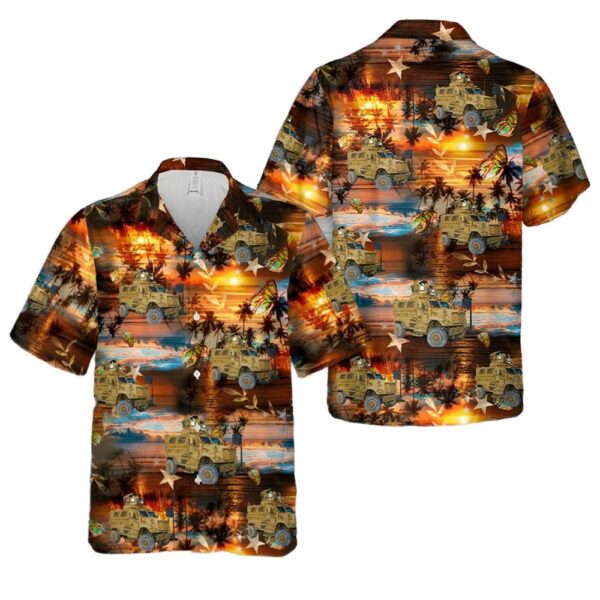 US Army Armored vehicle M1224 MaxxPro Hawaiian Shirt For Men And Women US Army Armored vehicle M1224 MaxxPro Hawaiian Shirt For Men And Women