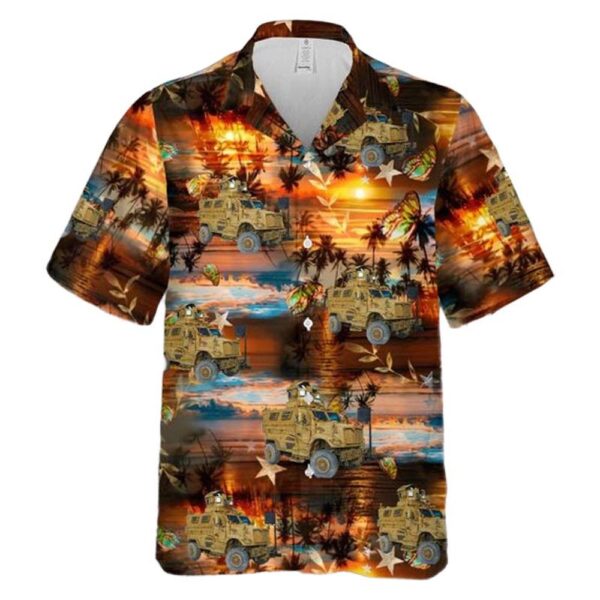US Army Armored vehicle M1224 MaxxPro Hawaiian Shirt For Men And Women US Army Armored vehicle M1224 MaxxPro Hawaiian Shirt For Men And Women
