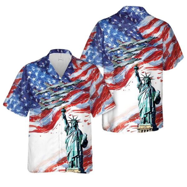 USAF Thunderbirds 4th Of July Hawaiian Shirt Cheap USAF Thunderbirds 4th Of July Hawaiian Shirt Cheap