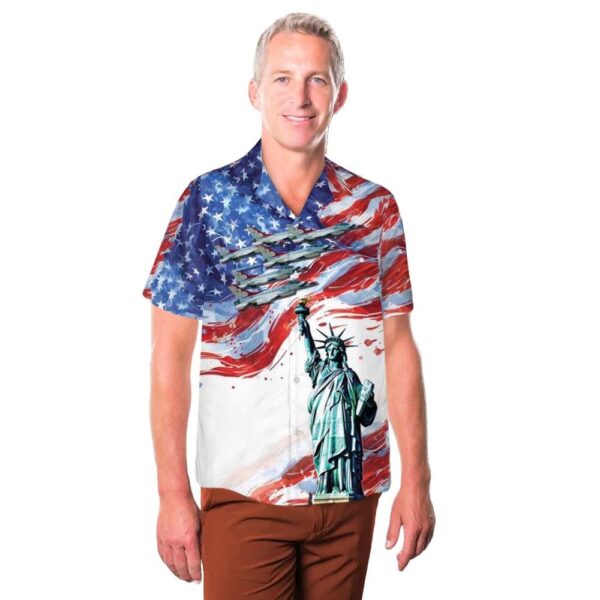 USAF Thunderbirds 4th Of July Hawaiian Shirt Cheap USAF Thunderbirds 4th Of July Hawaiian Shirt Cheap