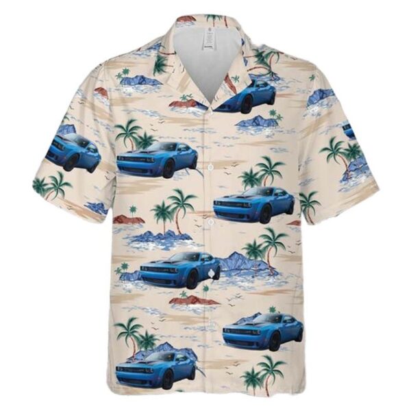 2019 Dodge Challenger SRT Hellcat Redeye Widebody Hawaiian Shirt For Men And Women