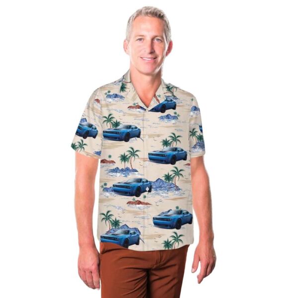 2019 Dodge Challenger SRT Hellcat Redeye Widebody Hawaiian Shirt For Men And Women