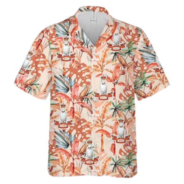 Canadian Army Command and Staff College (CACSC) Hawaiian Shirt Man Canadian Army Command and Staff College (CACSC) Hawaiian Shirt Man