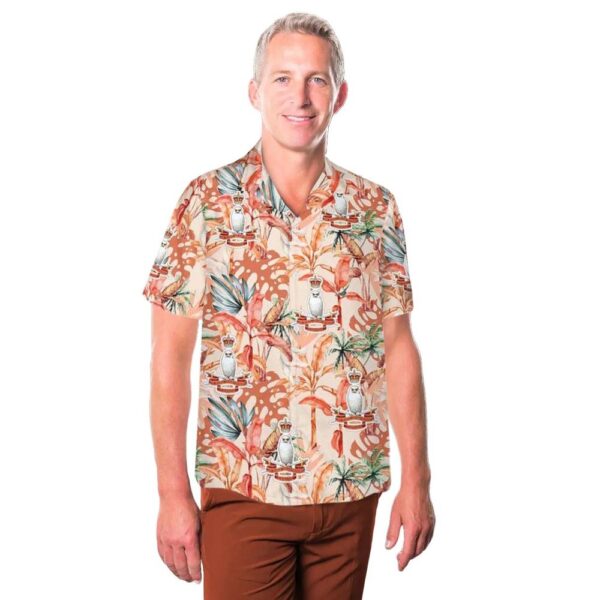 Canadian Army Command and Staff College (CACSC) Hawaiian Shirt Man Canadian Army Command and Staff College (CACSC) Hawaiian Shirt Man