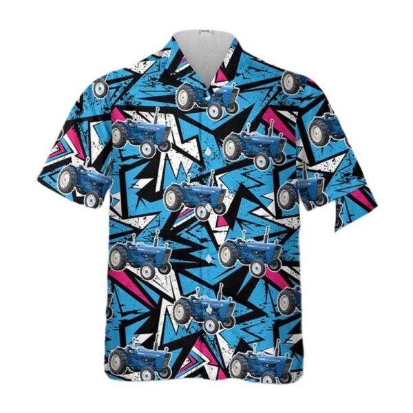 Ford 2000 Tractor Hawaiian Shirt Man