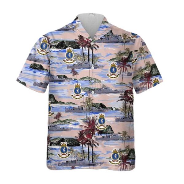 Royal Australian Navy HMAS Warrnambool (FCPB 204) Fremantle-class patrol boat Hawaiian Shirt Cheap Royal Australian Navy HMAS Warrnambool (FCPB 204) Fremantle-class patrol boat Hawaiian Shirt Cheap