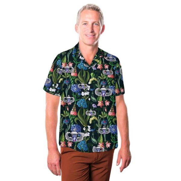 US Army 173rd Airborne Brigade Jumpmaster Senior Wings Cheap Hawaiian Shirt