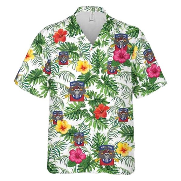 US Army 1st 508th INF 82nd ABN Master Aloha Hawaiian Shirt US Army 1st 508th INF 82nd ABN Master Aloha Hawaiian Shirt