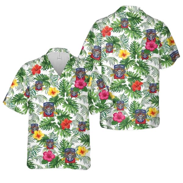 US Army 1st 508th INF 82nd ABN Master Aloha Hawaiian Shirt US Army 1st 508th INF 82nd ABN Master Aloha Hawaiian Shirt