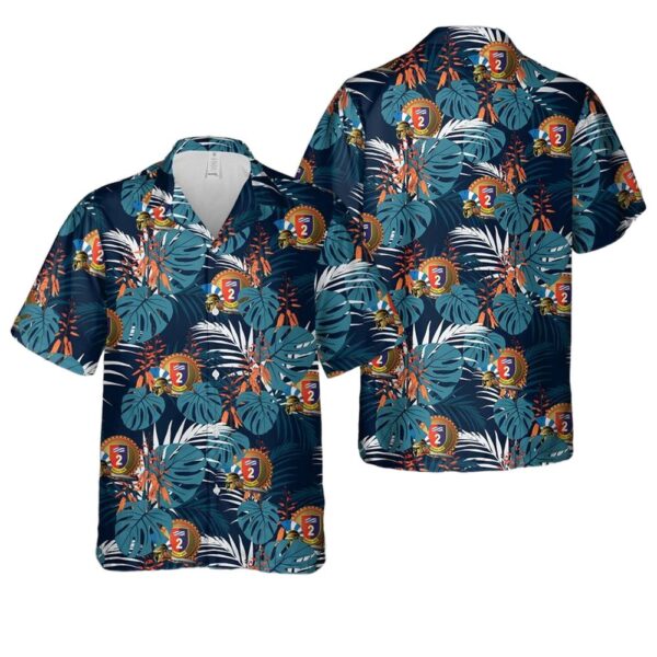US Army 2nd Armored Brigade Combat Team 3rd Infantry Division Hawaiian Shirt Man US Army 2nd Armored Brigade Combat Team 3rd Infantry Division Hawaiian Shirt Man