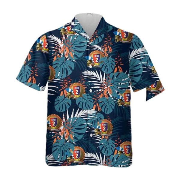 US Army 2nd Armored Brigade Combat Team 3rd Infantry Division Hawaiian Shirt Man US Army 2nd Armored Brigade Combat Team 3rd Infantry Division Hawaiian Shirt Man