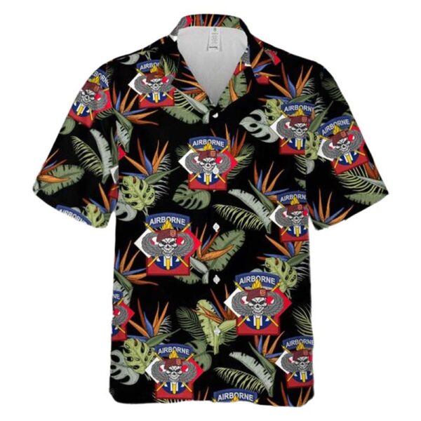 US Army 82nd SIG ABN Hawaiian Shirt Outfit