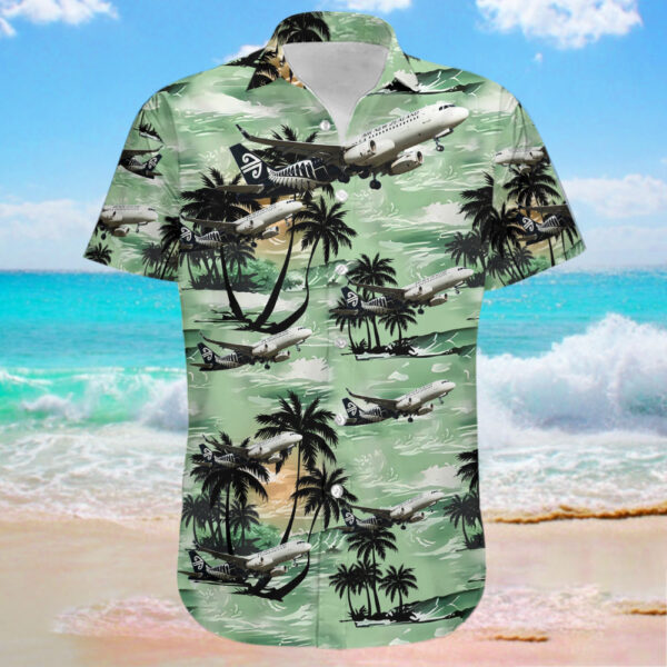 Airbus A320-232 Air New Zealand Hawaiian Shirt Airbus A320-232 Air New Zealand Hawaiian Shirt