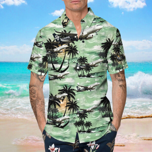 Airbus A320-232 Air New Zealand Hawaiian Shirt Airbus A320-232 Air New Zealand Hawaiian Shirt