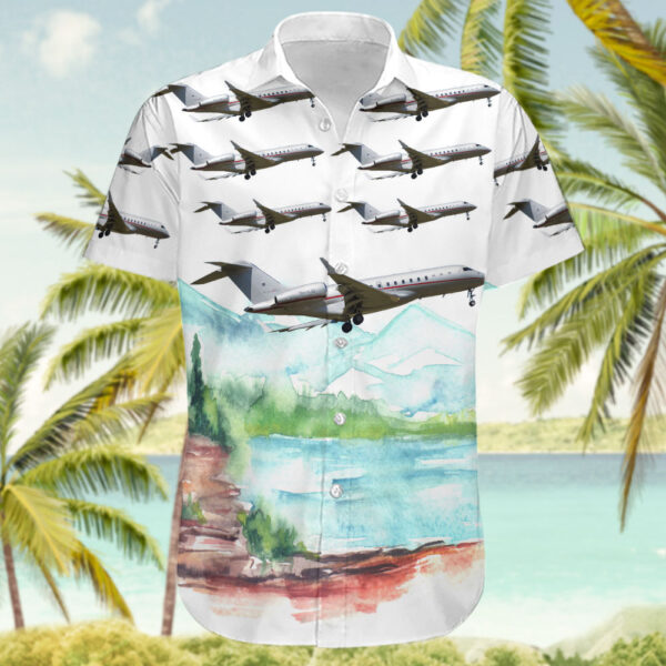 Bombardier BD-700-1A10 Global 6000 VistaJet Hawaiian Shirt Bombardier BD-700-1A10 Global 6000 VistaJet Hawaiian Shirt