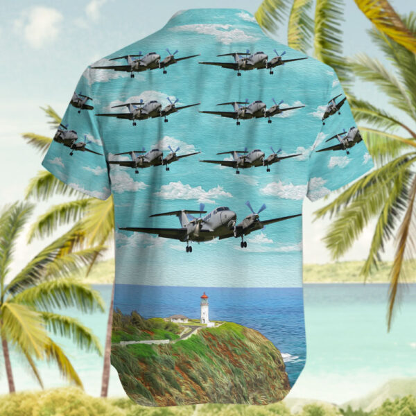 Beechcraft B300 King Air 350 New Zealand Royal New Zealand Air Force (RNZAF) Hawaiian Shirt Beechcraft B300 King Air 350 New Zealand Royal New Zealand Air Force (RNZAF) Hawaiian Shirt