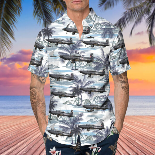 Raytheon T-6C Texan II New Zealand Royal New Zealand Air Force (RNZAF) Hawaiian Shirt Raytheon T-6C Texan II New Zealand Royal New Zealand Air Force (RNZAF) Hawaiian Shirt