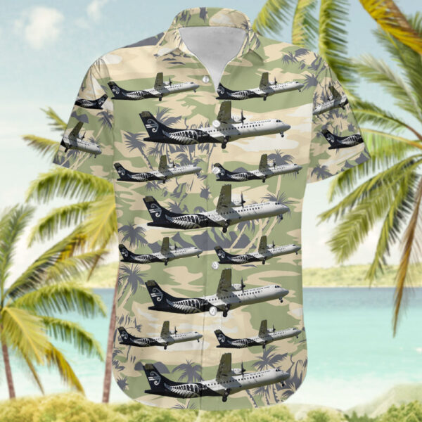 ATR 72-600 Air New Zealand Hawaiian Shirt ATR 72-600 Air New Zealand Hawaiian Shirt