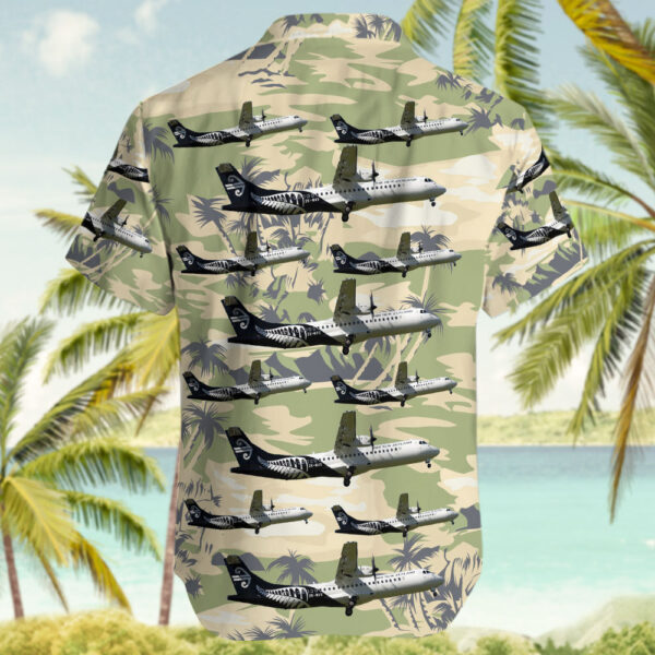 ATR 72-600 Air New Zealand Hawaiian Shirt ATR 72-600 Air New Zealand Hawaiian Shirt