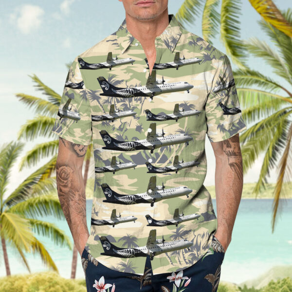 ATR 72-600 Air New Zealand Hawaiian Shirt ATR 72-600 Air New Zealand Hawaiian Shirt