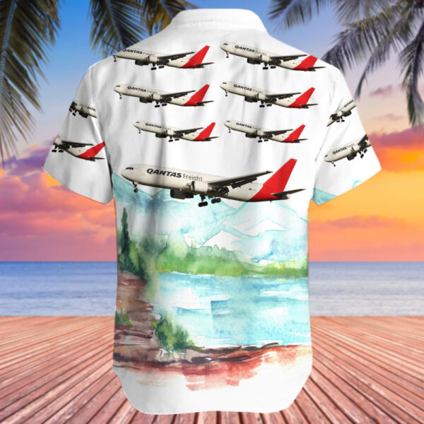 Boeing 767-381F(ER) Qantas Freight (Express Freighters Australia) Hawaiian Shirt Boeing 767-381F(ER) Qantas Freight (Express Freighters Australia) Hawaiian Shirt