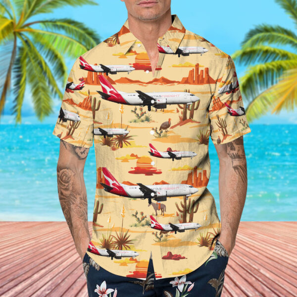 Boeing 737-376(SF) Qantas Freight (Express Freighters Australia) Hawaiian Shirt Boeing 737-376(SF) Qantas Freight (Express Freighters Australia) Hawaiian Shirt