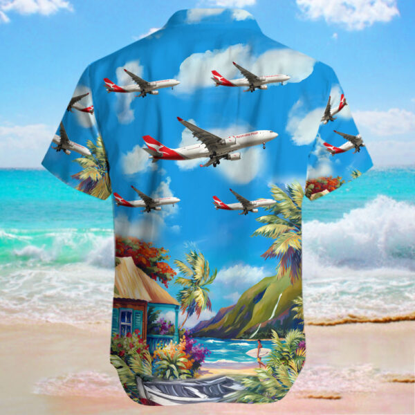 Airbus A330-202P2F Qantas Freight (Express Freighters Australia) Hawaiian Shirt Airbus A330-202P2F Qantas Freight (Express Freighters Australia) Hawaiian Shirt