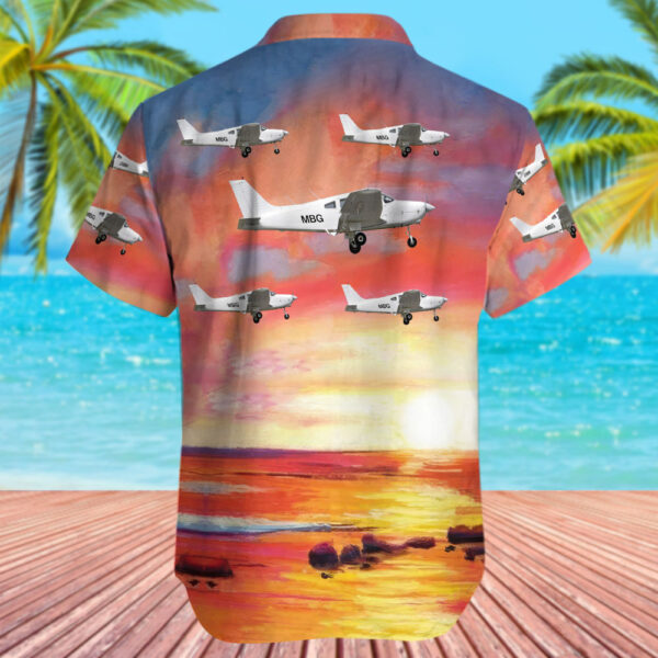 Piper PA-28-161 Warrior II Wellington Aero Club Hawaiian Shirt Piper PA-28-161 Warrior II Wellington Aero Club Hawaiian Shirt