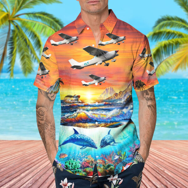 Cessna 172N Skyhawk II Wellington Aero Club Hawaiian Shirt Cessna 172N Skyhawk II Wellington Aero Club Hawaiian Shirt