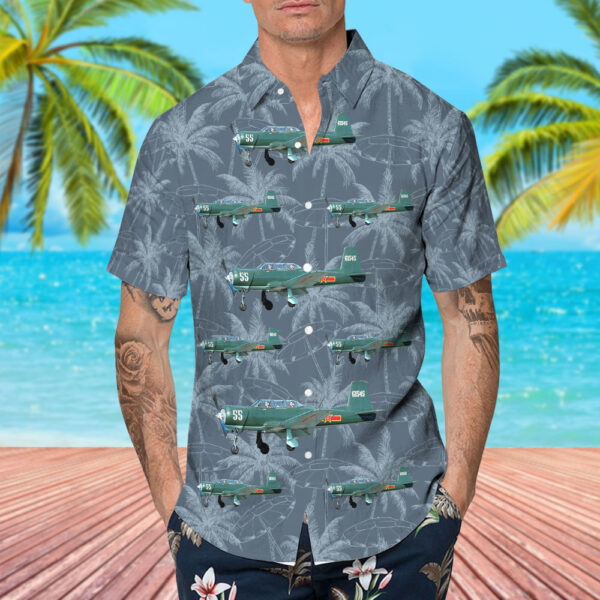 Nanchang CJ-6 Wellington Aero Club Hawaiian Shirt Nanchang CJ-6 Wellington Aero Club Hawaiian Shirt