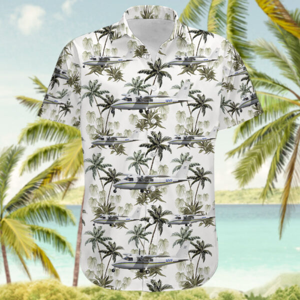 Partenavia P.68B Victor New Zealand International Commercial Pilot Academy Hawaiian Shirt