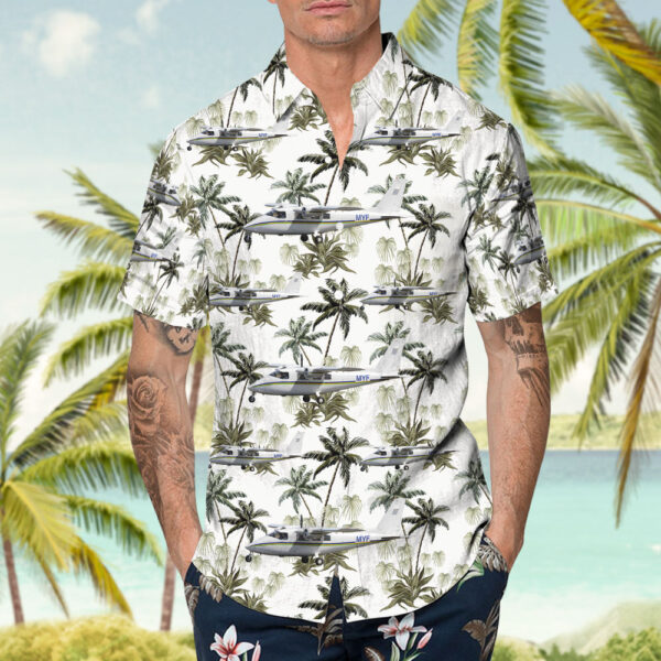 Partenavia P.68B Victor New Zealand International Commercial Pilot Academy Hawaiian Shirt