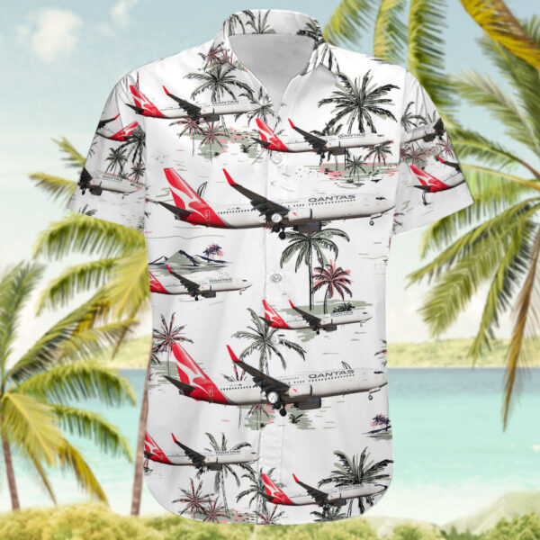 Boeing 737-838 Qantas Hawaiian Shirt