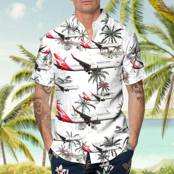 Boeing 737-838 Qantas Hawaiian Shirt