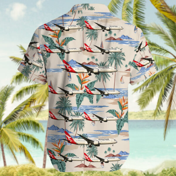 Boeing 787-9 Dreamliner Qantas Hawaiian Shirt