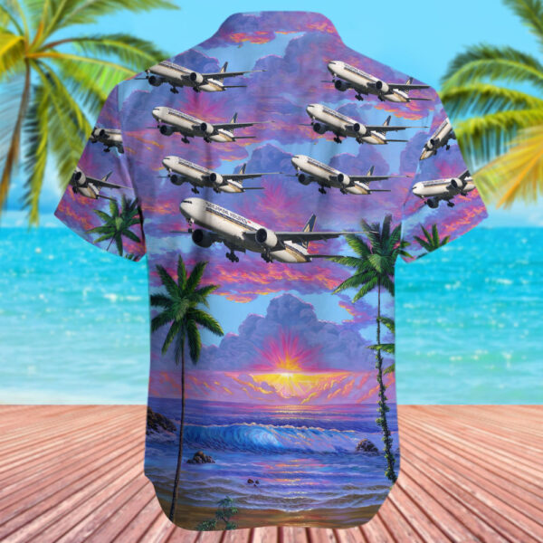 Boeing 777-312ER Singapore Airlines Hawaiian Shirt