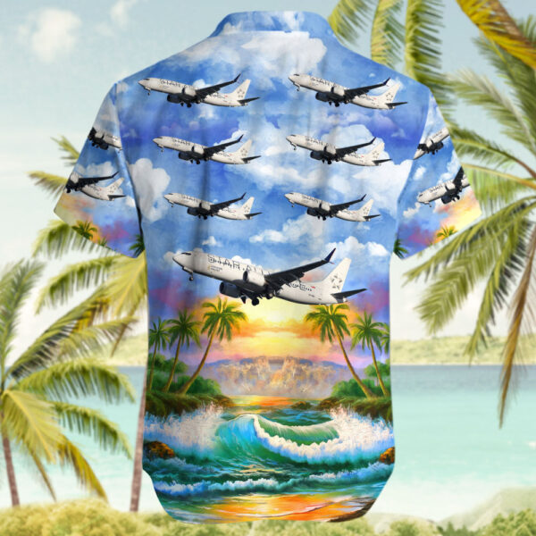 Boeing 737-8 MAX Singapore Airlines Hawaiian Shirt